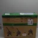 Garden Hose Reel Cart, Holds 75-150 Feet of 5/8-Inch Hose, Portable Hose Reel Cart With Wheels,Adjustable Handrail, Quick Hose Connector (Original, Silver)