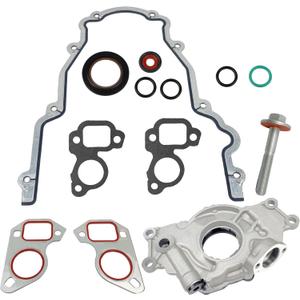 M295HV High Volume LS Oil Pump Kit with Gaskets and Balancer Bolt Compatible with 4.8L 5.3L 6.0L Chevrolet Silverado Avalanche Suburban Tahoe Trailblazer GMC Sierra Yukon Cadillac Escalade