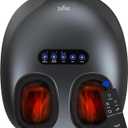 Mynt Shiatsu Foot Massager with Heat, FSA Eligible HSA Approved, Electric Foot Massage Machine for Plantar Fasciitis Neuropathy, Deep Kneading with Control, Gifts for Mom Dad Fits Up to 14