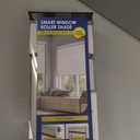 Motorized Blinds No Drill Automatic Blinds for Windows Cordless Roller Shades Electric Blinds with Remote Control Smart Blinds (Linen, 33.5 x 72)