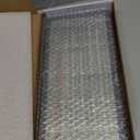 WallarGe Backlight Digital Wall Clock Battery Operated - with Temperature and Date 14.5'' Large Digital Wall Clock, Easy to Read and Set, Auto DST (Black)