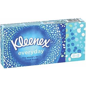 Kleenex Everyday Tissues Pocket, Large (Pack of 8)