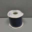 Ribbli Navy Velvet Wired Ribbon 4 Inch Metallic Navy Gold Crushed Velvet Christmas Ribbon for Gift Wrapping Christmas Tree Decoration Crafts Wreaths Supplies-Continuous 10 Yards