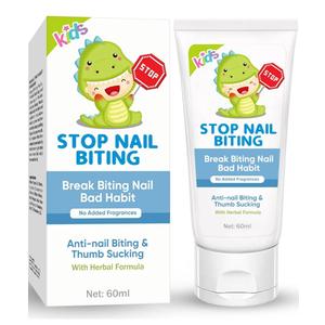 Nail Biting Treatment for Kids, Nail Biting Prevention, No Bite Cream for Gentle Care & Stop Thumb Sucking, Safe and Natural Plant Bitter Formula