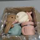 Upgrade Stainless Steel Baby Sippy Cups, 7.4 Oz Spill Proof Toddler Straw Cups, 3 Stages Training Cup for Toddlers 1-3 Year, Kid Cups with Silicone Shell and Straws, 4 Colors (Pink+Green+Beige+Brown)