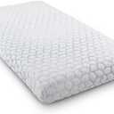 Lullaby Earth Gentle Start Breathable Baby Crib Mattress - 2-Stage Lightweight Infant & Toddler Mattress - Waterproof Baby Bed Mattress for Crib - Non-Toxic Mattress for Baby and Toddler Bed