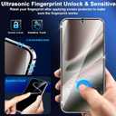 letosan 3 Pack for Google Pixel 10 Pro XL Screen Protector Tempered Glass + 3 Pack Camera Lens Protector, Military Grade Shatterproof, 9H Hardness, Fingerprint Unlock,Case Friendly 6.8 Inch