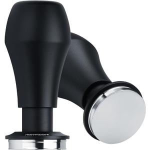 Normcore 39mm Espresso Tamper V4, Barista Coffee Tamper, Spring Loaded Tamper With Stainless Steel Flat Base, Compatible with Flair Classic, Flair Signature, NEO Flex, Black