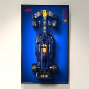 WETCEAOM Display Wallboard for Lego Technic Oracle Red Bull Racing RB20 F1 Car 42206, Compatible with Lego F1 Car, Designed for Lego Car Wall Mount Lovers, Size:19.7X 31.5in (Model not Included!)