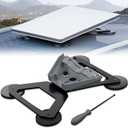 Starlink Mini Mount, Magnetic with 200lbs Heavy Duty Magnet Bases, Starlink Mini Accessories Lockable Starlink Mini Mount for RV, Car, Boat, Truck Aluminum Alloy