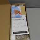 Forbena Floating Bathroom Shelves Wall Mounted, Aesthetic White and Gold Shelves for Bathroom Accessories, Modern Bathroom Organizer with Tower Bar for Wall Decor Storage Small Spaces, Set of 2