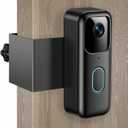 Blink Doorbell Mount, Anti-Theft Video Doorbell Mount Bracket for Blink Doorbell Camera(2nd Gen), No Drilling No Sensor Blocking Easy to Install Blink Doorbell Camera Mount(1 Pack)