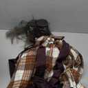 5.7 FT Halloween Animated Shaking Haunted Man with Chainsaws, Scary Chainsaw Cyborg Zombie Carver with Sound Activated Design & Control Button, Indoor Outdoor Animatronic Halloween Decoration