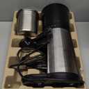 OXO Brew Conical Burr Coffee Grinder - Silver, Stainless Steel Burrs, One-Touch Automatic Smart Grind