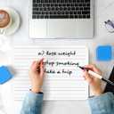 12PCS Dry Erase Boards,9"x12" Double Sided Small Whiteboards with Lines,Students,Education Teacher Classroom,Mini Portable Drawing Learning Lapboards with Colors Pens and Erasers.