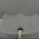 C CUSHION LAB Patented Pressure Relief Seat Cushion for Long Sitting Hours on Office/Home Chair, Car, Wheelchair - Extra-Dense Memory Foam for Hip, Tailbone, Coccyx, Sciatica - Light Grey (Gray)