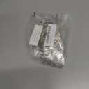 uxcell 24Pcs 2 Inch Shower Curtain Rings Rustproof Metal Round Shower Hooks Snap Joint Design for Bathroom Shower Rod, Silver