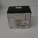 White Bathroom Set, White Bathroom Accessories Set with Trash Can, 2PCS Soap Dispensers, Soap Dish, Toothbrush Holder, Toothbrush Cup,Toilet Brush, Tray and Qtip Holders for Bathroom Decor