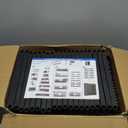 9-Tier Large Tall Shoe Rack with Covers 40-46 Pairs, Sneaker Rack Organizer Shoes Cabinet Closed Shelves Shoe Stand Holder for Garage Bedroom,Zapateras Organizer for Shoes 50 Pares