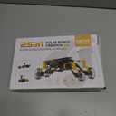 STEM 25-in-1 Education Solar Power Toys for Boys Age 8-12, Science Kits Robots Toys for Ages 8-13, Building Toys Robotics Experiment Set Birthday Gifts for Kids 8 9 10 11 12 13 14+ Years Old (Yellow & Grey)