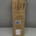 Whitmor 18 Pair Over The Door Shoe Organizer, 6 Tier Heavy Duty Metal Shoe Organizer for Closet, Hanging Shoe Rack for Closet Organizer & Storage, 42" L x 22.7" W x 7.5" H, Gunmetal Gray