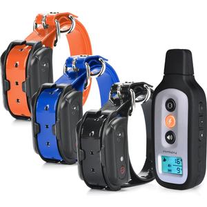 PetSpy XPro-3 1/2 Mile Waterproof Remote Dog Training Collar, 3 count