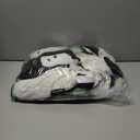 Smoofy Throw Blanket Halloween Blanket with White Ghost Black Throw Blankets for Bed and Couch Soft Fluffy Fleece Blanket 50x60 inches