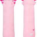 Plush Axolotl Toy Stuffed Animal Axolotl Toy Pillow Body Pillow Gift for Kids and Girls (Pink,70cm/27.5in)
