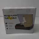 Vinyl Record Player with Speakers Vintage Turntable for Vinyl Records Belt-Driven Turntable Support 3-Speed Bluetooth Playback Headphone AUX RCA Line LP Vinyl Players for Sound Enjoyment Retro Brown
