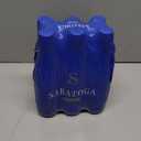 Saratoga Spring Water Bottles, 6 Pack Still Bottled Water Recycled PET Plastic Bottles 16 Fl Oz (EXP 08/14/26)