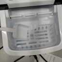 Frigidaire Compact Countertop Ice Maker, Makes 26 Lbs. of Bullet Shaped Ice Cubes Per Day, Silver Stainless