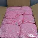 SuperO Waterproof Spandex Chair Cover 25PCS, Stretch Dining Chair Covers, Polyester Outdoor Chair Covers, Protector Stretch Chair Cover for Party Universal, Banquet, Wedding Event, Hotel (Pink)