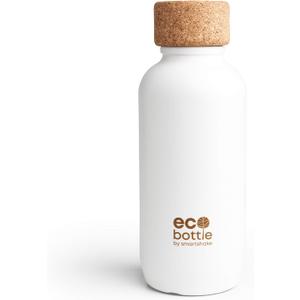 Smartshake EcoBottle 650ml/ 22 oz BPA Free Water Bottle | Reusable, Recyclable, Non-Toxic & Eco-Friendly | Lightweight & Leakproof Small Flask, White