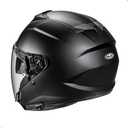 HJC i31 Solid Open Face Motorcycle Helmet, DOT Approved (Semi Flat Black, Large)