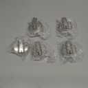 Stainless Steel WB03X24818 Gas Stove Knobs Replacement for GE Range Stove, Compatible with GE JGB6, JGB7, JGB8, JGBS Series, Replace AP5989029, PS11729081, 5 Pack (Not Universal)