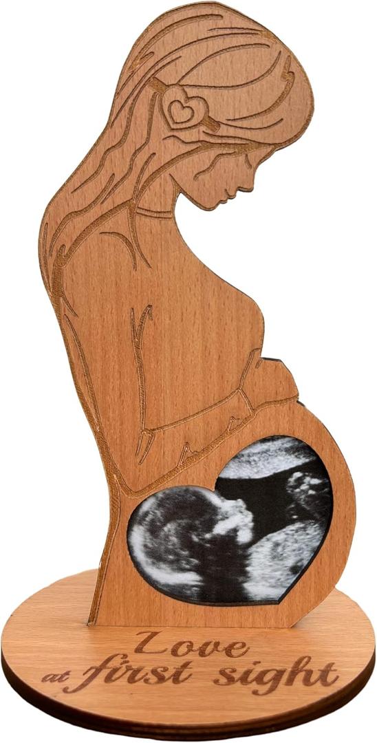 Heart's Sign Baby Ultrasound Photo Frame - Sonogram Frame Gift for Pregnant Women | Pregnant Wife Gifts From Husband | Expecting Mom Gift for Pregnant Friend Heart's Sign Baby Ultrasound Photo Frame - Sonogram Frame Gift for Pregnant Women | Pregnant Wife Gifts From Husband | Expecting Mom Gift for Pregnant Friend