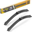 Raidbee 24"+24" Windshield Wiper Blades Replacement for Mercedes-Benz W204 C-Class (C250 C300 C350 C63 AMG), W212 E-Class (E350 E400 E550 E63 AMG), W218 CLS-Class (CLS550 CLS63) 2009-2014  Set of 2