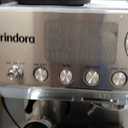 Espresso Machine with Grinder,20 Bar,44 Grind Setting,Milk Frother | Stainless Steel Coffee Machine, Easy-Clean, PID Temp Control, Built-in Grinder, Latte, Cappuccino, Americano & Hot/Cold Brew