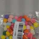 TUPARKA 100 Pcs Craft Pom Poms 1 Inch Felt Balls for Kids DIY Art Creative Crafts Projects and Decoration(Multicolor)
