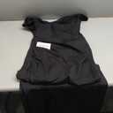 GOBLES Women's Elegant Strapless Ruffle Shoulder Short Sleeve Side Split Bodycon Ruched Formal Dress (X-Large, Black)