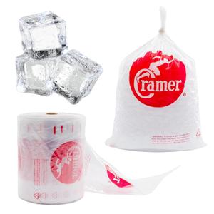 Cramer Large Ice Bags for Injuries, 9.5" x 18", Clear Disposable Ice Bag Roll for Athletic Trainers, Tear-Resistant, Bulk 1500 Pack, Ideal for Ice Wraps in Training Rooms