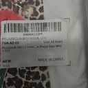RoseSeek Girl's Cherry Leopard Shirt Short Sleeve Loose Cute Summer T Shirt Trendy Aesthetic Baggy Tops (White)
