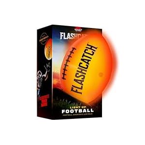 FlashCatch Light Up Football - Glow in The Dark Ball - NO 6 - Boys Gifts - Outdoor Sports, Birthday Gifts for Boys 8-15+ Year Old - Kids Teenage Youth Gift Ideas - Boy Toys Ages 8 9 10 11 12 13 14 15