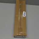 Curtain Rods for window 32 to 120,2 Pack Black 5/8 inch Splicing, Single Window Curtain Rod Set with Brackets, Decorative Blackout Metal Curtain Rods