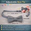 Old Man Costume 1920s Accessories  100 Days of School Set  Grandpa Halloween Dress Up (Black)