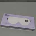 Heated Eye Mask - Cordless Eye Mask for Dry Eyes, Eye Relief, Improved Sleep, Washable Eye Heating pad for Travel and with Replaceable Shell (Purple)