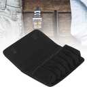 Harmonica Carry Case - Portable 7-Holder Storage Bag with Soft Internal Slots for Harmonicas and Accessories