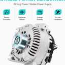 New Alternator Fit for Ford 4.6L Mustang 1996-1999 & 2001 & 2003-2004 (03-04 only for Manual Trans, not for SOHC), for Crown Victoria 1996-1998 CNG, for Lincoln 4.6L Mark VIII 1996-1998, F6LU-10300-CA