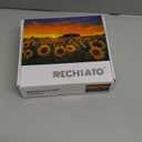 Sunflowers in The Fields at Sunset-Wooden Jigsaw Puzzles 1000 Piece for Teens and Family