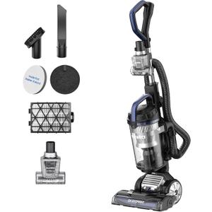Eureka Upright Vacuum Cleaner for Carpet and Hard Floor,Powerful Vacuum with Dual Cyclone Suction,Swivel Steering,Anti-Tangle,Large Dust Cup,NEU612BL, Blue